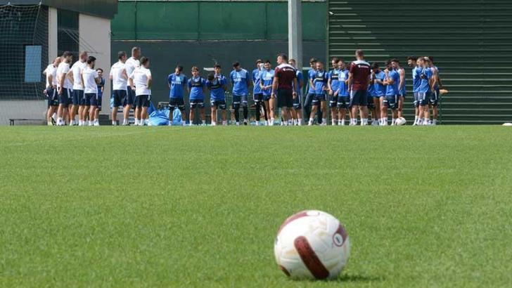 Burnu kırılan Filip Benkovic çalışmalara başladı