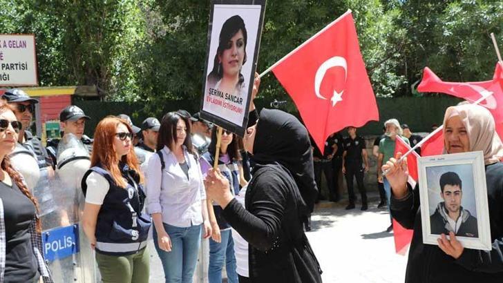 Evlat nöbetindeki anne: Kızım senin yerin orası değil, gel teslim ol