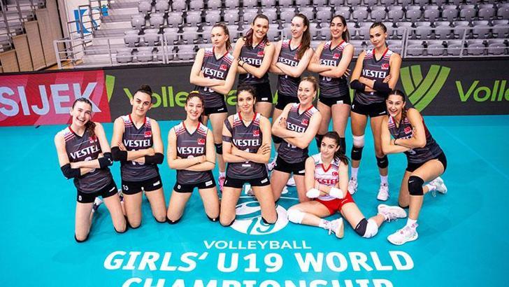 19 Yaş Altı Kız Voleybol Milli Takımı, Dünya Şampiyonası’nda 3’te 3 yaptı