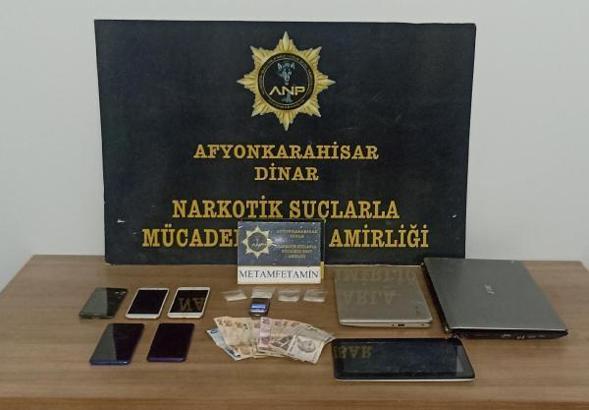 Dinar'da uyuşturucu operasyonu