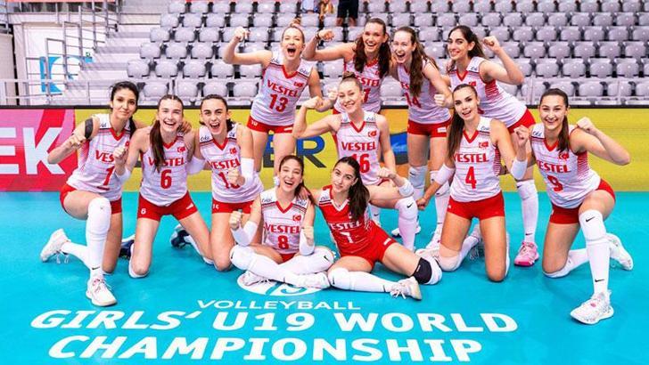 19 Yaş Altı Kız Voleybol Milli Takımı, Dünya Şampiyonası'na kayıpsız devam ediyor