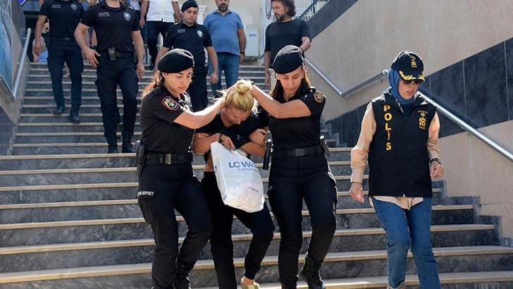 Beşiktaş'taki cinayette gözaltına alınan kişiler adliyeye sevk edildi
