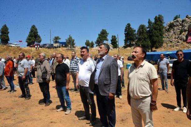 Yazıcıoğlu ile arkadaşları, helikopterin düştüğü Keş Dağı'nda anıldı