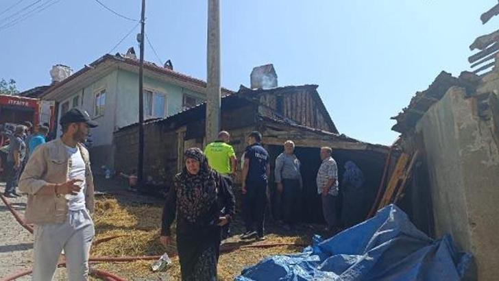 Kastamonu'da depo yangını