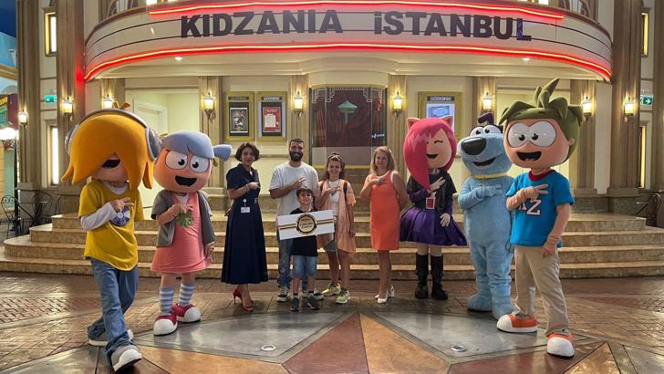 KidZania, 2 milyonuncu ziyaretçisini ağırladı