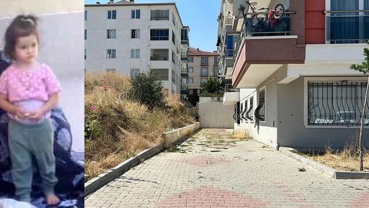 4'üncü kat penceresinden düşen 2 yaşındaki Menesa, hayatını kaybetti