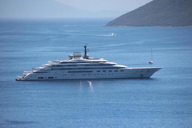 Manchester City'nin  sahibi Şeyh Mansur'un yatı Bodrum'da