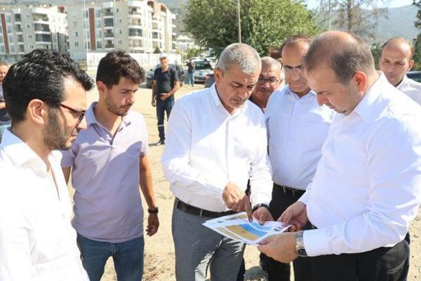 Koçarlı'da yeni devlet hastanesi arazisinde inceleme