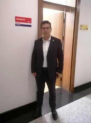 TBMM'de 'Isparta' tabelası