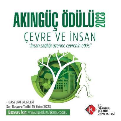 ‘Çevre ve İnsan’ temalı Akıngüç Ödülü başvuruları başladı