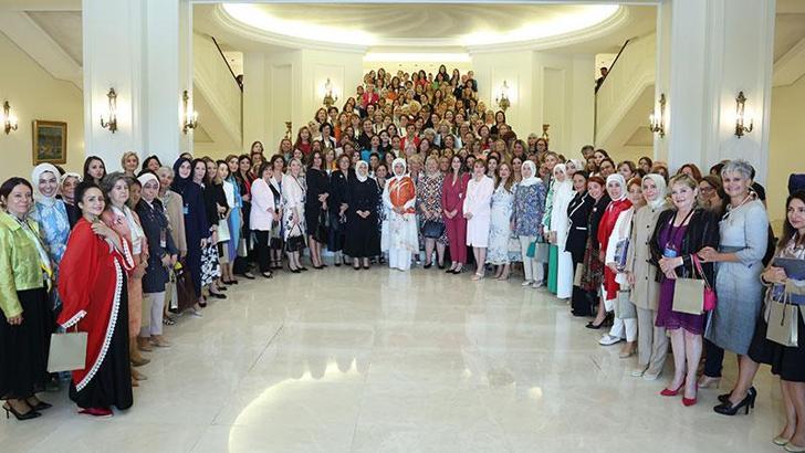 Emine Erdoğan: Türkiye dünyanın vicdanı olmaya devam edecek