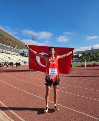 Hayrettin Yıldız'dan 20 Yaş Altı Avrupa Atletizm Şampiyonası'nda gümüş madalya