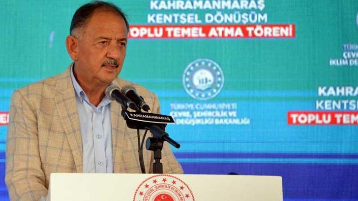 Bakan Özhaseki: Yeni yapılar 4 katı geçmeyecek