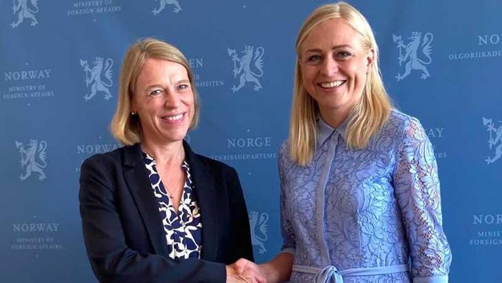 Norveç Dışişleri Bakanı, Finlandiyalı meslektaşı ile görüştü
