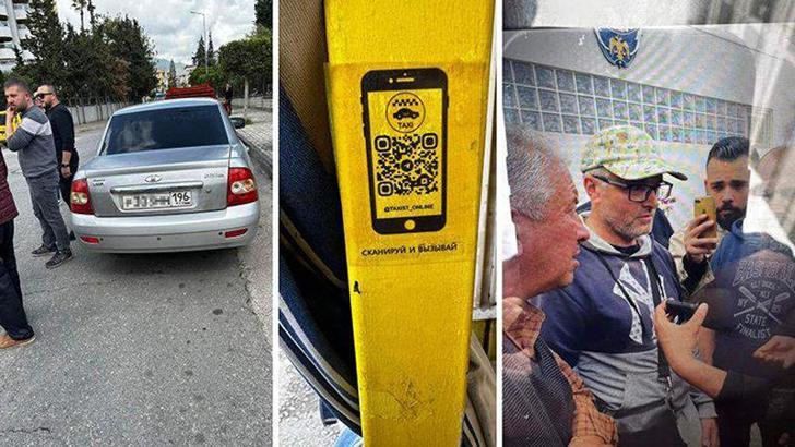 Antalya'da Rus ve Ukrayna plakalı araçlarla korsan taksicilik