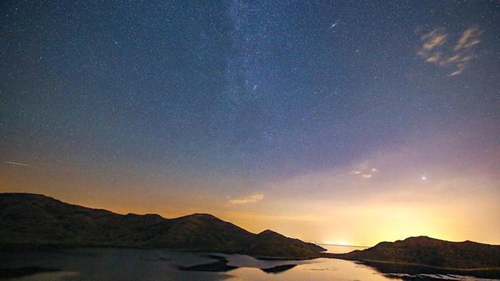 Van'da perseid meteor yağmurunu gözlemlediler