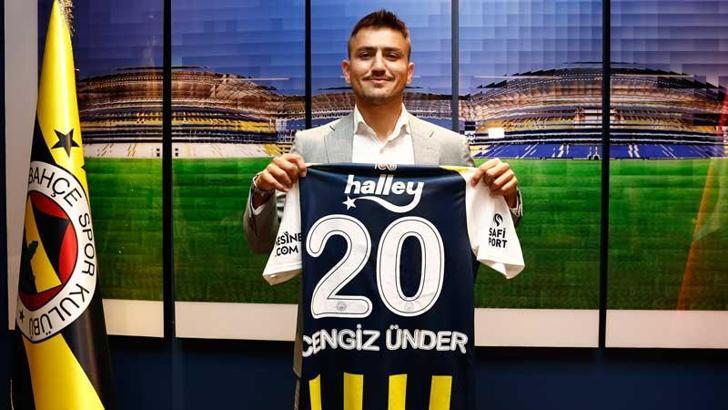 Fenerbahçe, Cengiz Ünder ile 4 yıllık sözleşme imzaladı