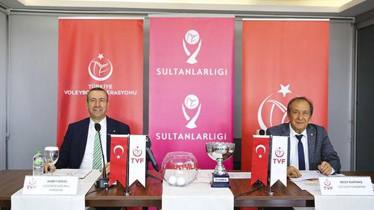 Voleybol Sultanlar Ligi'nde yeni sezonunun fikstürü çekildi