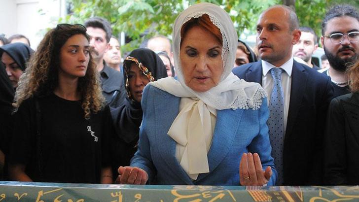 Akşener, İYİ Partili Yıldız’ın cenaze törenine katıldı: Kardeşimi kaybetmiş gibi hissediyorum