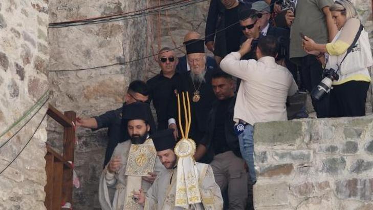 Sümela Manastırı'nda tartışmaların gölgesinde 10'uncu ayin yapıldı/ Ek Fotoğraflar