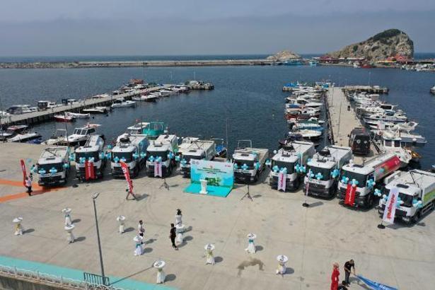 Şile Belediyesi yerli ve milli 17 aracı hizmetine kattı