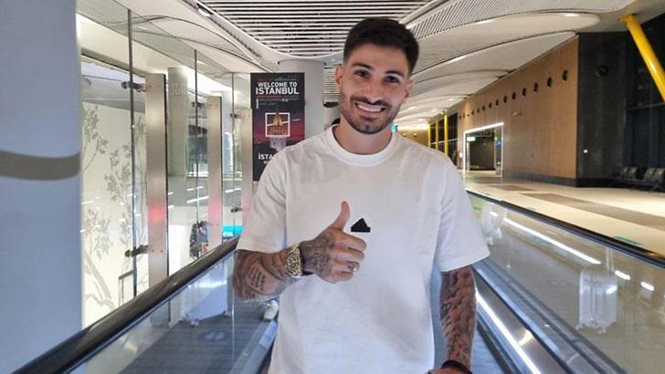 Fountas, Trabzonspor için İstanbul’a geldi