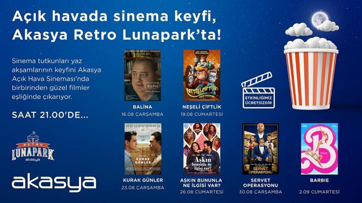 Akasya Açık Hava Sineması ‘Balina’ filmi ile başladı