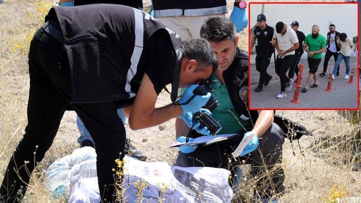 Takip sırasında kaza yapan otomobildeki 25 milyon TL’lik uyuşturucuya 1 tutuklama