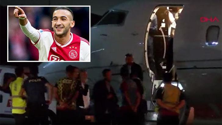 Ziyech, Galatasaray için İstanbul'da