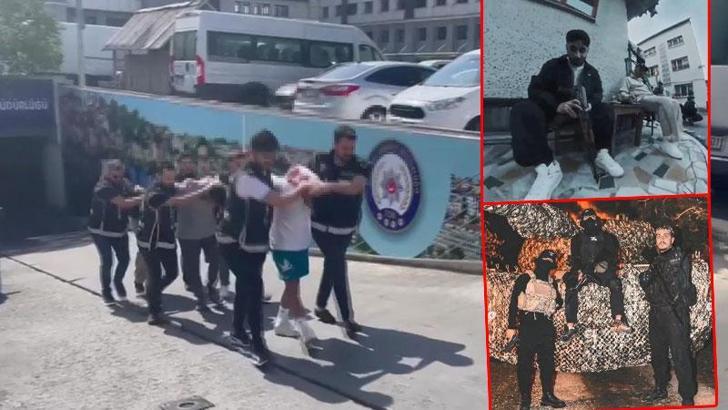 Gözaltındaki rapçiler adliyeye sevk edildi