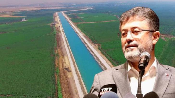 Bakan Yumaklı: Mardin-Ceylanpınar Ana Kanalı üretimimizi şaha kaldıracak