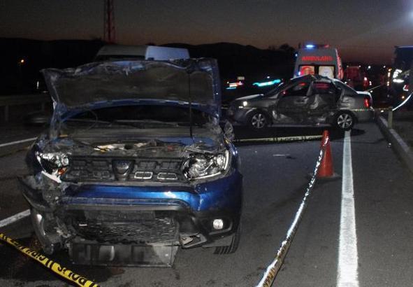 Yozgat'ta iki otomobil çarpıştı: 1 ölü, 2 yaralı