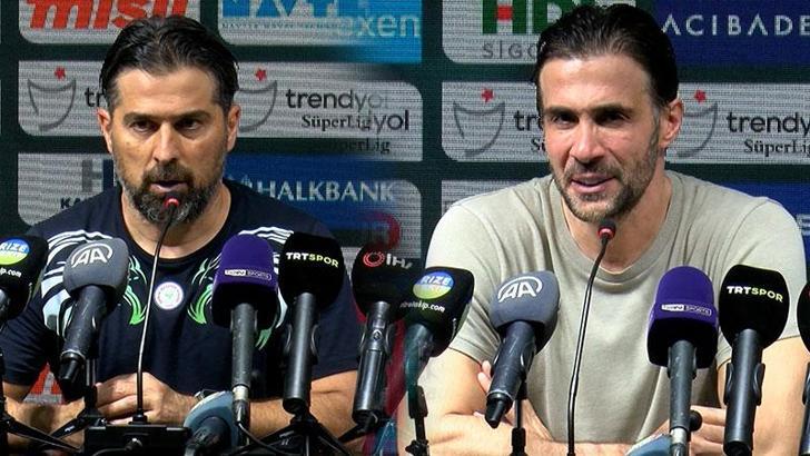 Rizespor - Alanyaspor maçının ardından