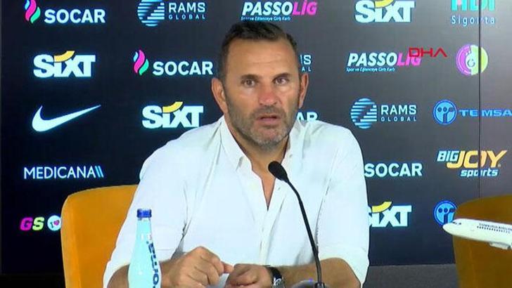 Okan Buruk: Biz de kulübeden rahat rahat maç izlemek istiyoruz