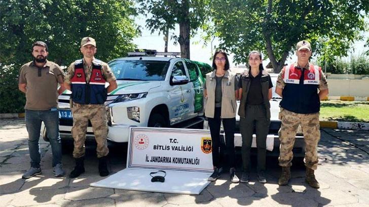 Adilcevaz’da şahin ve doğan avlayan kişiye 11 bin 890 TL ceza