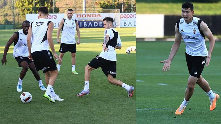 Beşiktaş’ta Bakhtiyor Zaynutdinov ilk antrenmanına çıktı