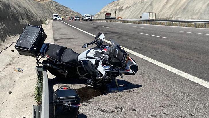 Otomobil, motosiklete çarptı; 1 ölü, 1 yaralı