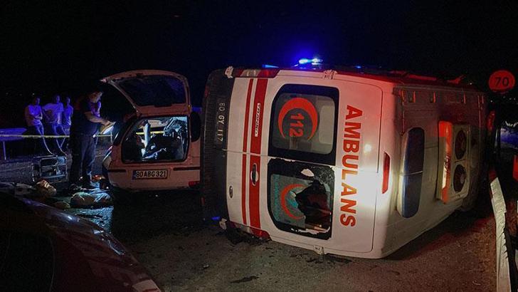 Osmaniye'de ambulans ile otomobil çarpıştı: 3 ölü, 3 yaralı