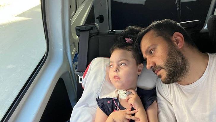 SMA'lı Ebrar'ın 7 cihaza bağlı yaşam mücadelesi