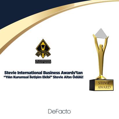 Stevie Awards’tan DeFacto’ya altın ödül