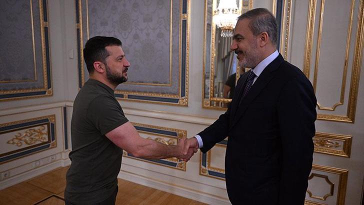 Bakan Fidan'dan Ukrayna'da peş peşe önemli görüşmeler