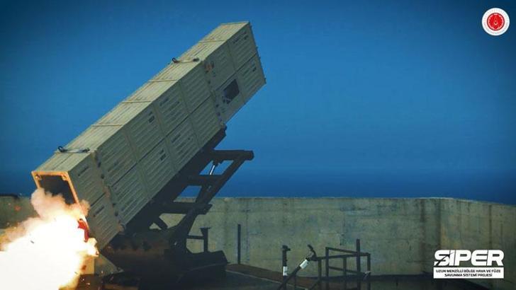 Siper-2 Sistemi'nin ilk atış testi başarıyla gerçekleştirildi