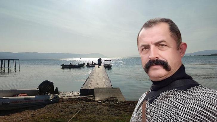 Tekneyle İznik Gölü'ne açılıp suya atlayan yüzme hakemi kayıp