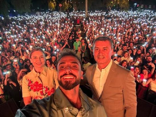 Gölbaşı'nda '30 Ağustos Zafer Bayramı Konserleri' Sefo ile başladı