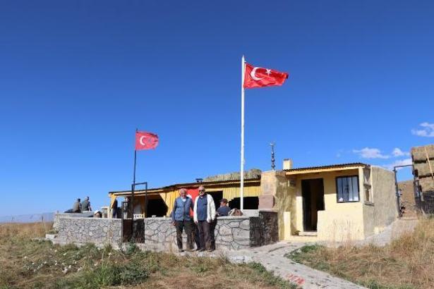 'Kimse donmasın' diye Allahuekber Dağı’na barınak yaptı