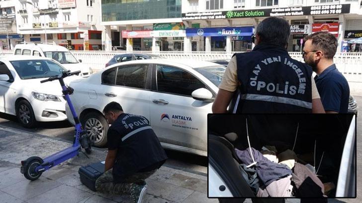 Kapısı açık unutulan otomobildeki para dolu torba çalındı