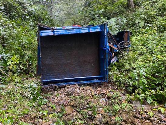 Trabzon’da ‘pat pat’ devrildi; sürücü öldü