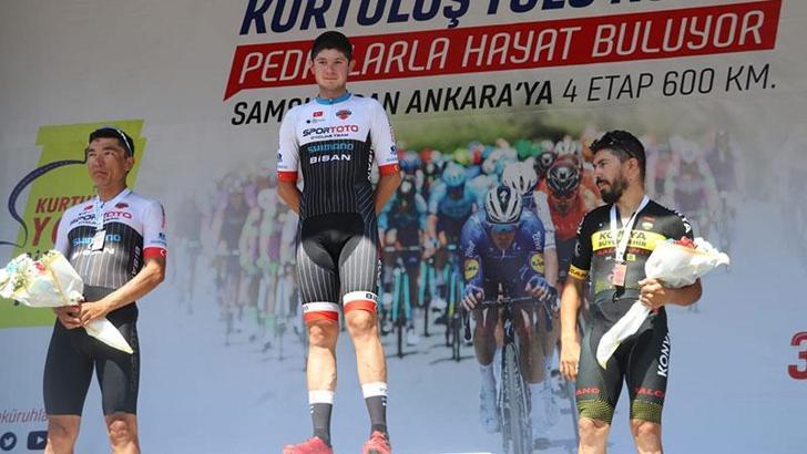 Kurtuluş Yolu Bisiklet Turu'nun Havza-Amasya etabı tamamlandı