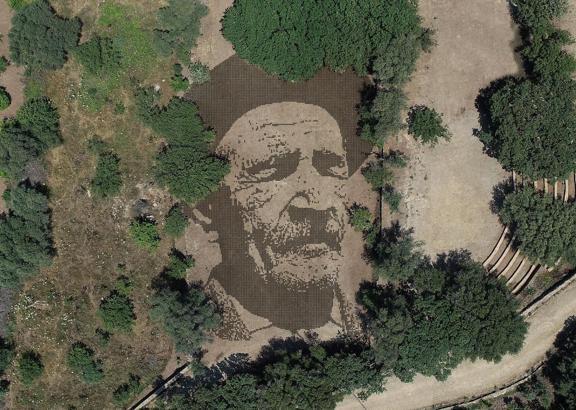 Aşık Veysel, vefatının 50’nci yılında 25 bin avuç toprakla Bodrum’da anıldı