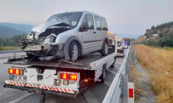 Çorum’da aynı yerde 2 kaza : 1’i çocuk 4 yaralı